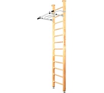 Шведская стенка Kampfer Swedish Ceiling, №1 натуральный, высота 3м, антик, турник K04289005