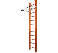 Шведская стенка Kampfer Swedish Ceiling, №4 вишневый, высота 3м, антик, турник K04289017