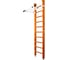 Шведская стенка Kampfer Swedish Ceiling, №3 классический, стандарт, белый, турник K04289016 1