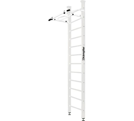 Шведская стенка Kampfer Swedish Ceiling, №6 жемчужный, высота 3м, белый, турник K04289026 1