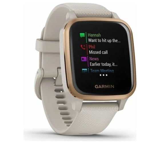 Часы Garmin Venu Sq NFC Music Light Sand/Rose Gold WW 010-02426-11