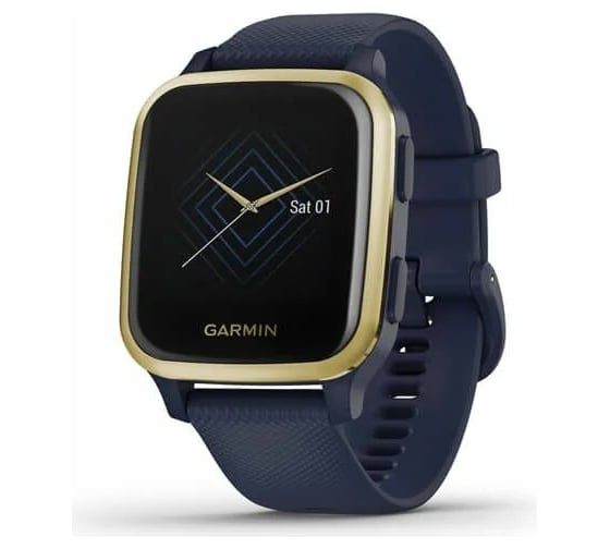 Часы Garmin Venu Sq NFC Music Navy/Light Gold WW 010-02426-12