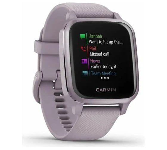 Часы Garmin Venu Sq NFC Orchid/Metallic Orchid WW 010-02427-12