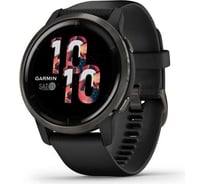 Часы Garmin Venu 2 GPS Wi-Fi Black + Slate WW 010-02430-11