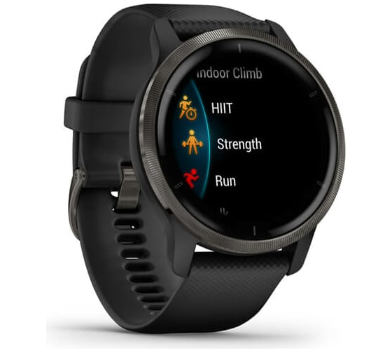 Часы Garmin Venu 2 GPS Wi-Fi Black + Slate WW 010-02430-11