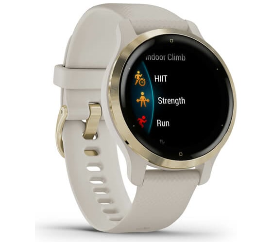 Часы Garmin Venu 2S GPS Wi-Fi Tundra + Champagne WW 010-02429-11