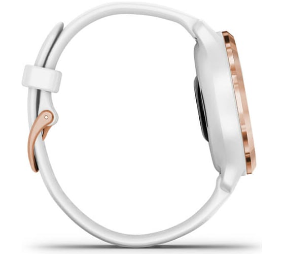 Часы Garmin Venu 2S GPS Wi-Fi Rose Gold + White WW 010-02429-13