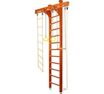 Шведская стенка Kampfer Wooden Ladder Ceiling, №4 вишневый, высота 3м K04287009