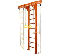 Шведская стенка Kampfer Wooden Ladder Wall, №4 вишневый, стандарт, белый K04288010
