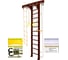 Шведская стенка Kampfer Wooden Ladder Wall, №5 шоколадный, высота 3м, белый K04288011 2