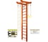 Шведская стенка Kampfer Big Sport Ceiling, №4 вишневый, высота 3м K04291009 2