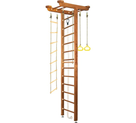 Шведская стенка Kampfer Big Sport Ceiling, №2 ореховый, высота 3м K04291005