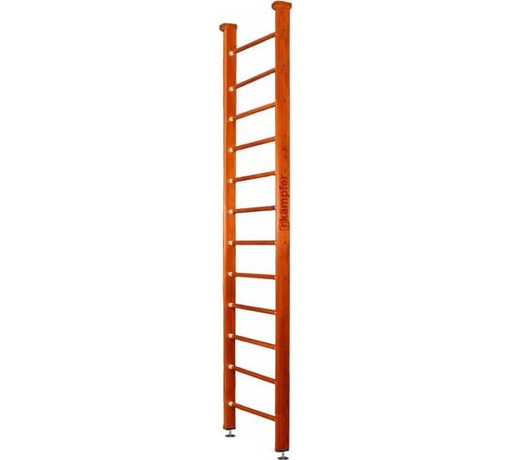 Шведская стенка Kampfer Classic Ceiling, №4 вишневый, высота 3м K04296009 1