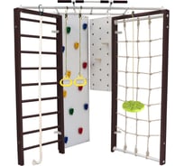 Шведская стенка Kampfer Fantastic, №5 шоколадный, зеленая лиана K07139022