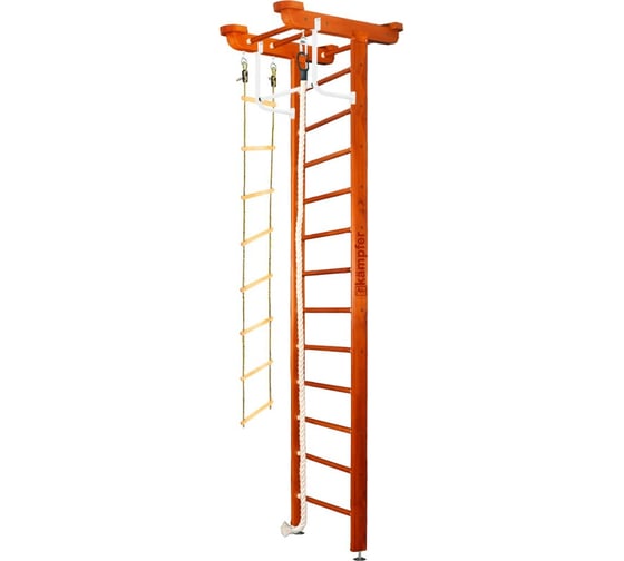 Шведская стенка Kampfer Little Sport Ceiling, №4 вишневый, высота 3 м K04292009 1