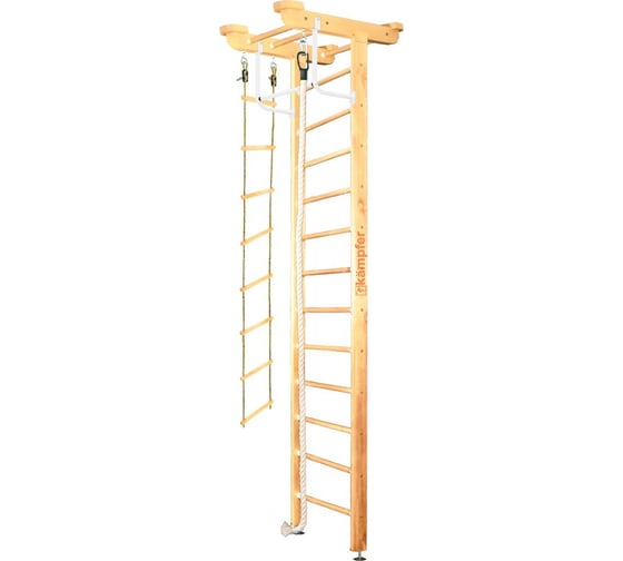 Шведская стенка Kampfer Little Sport Ceiling, №1 натуральный, высота 3 м K04292003