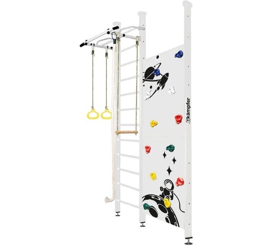 Шведская стенка Kampfer Jungle Ceiling Boy, №6 жемчужный, высота 3 м, антик турник K07603025 1