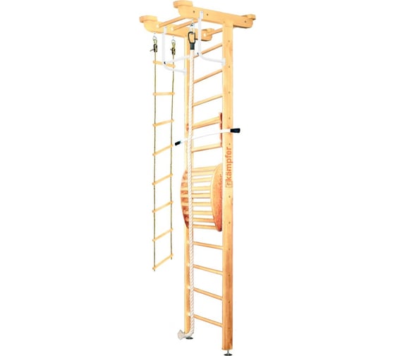 Шведская стенка Kampfer Little Sport Maxi Ceiling, №1 натуральный, высота 3 м K03623003