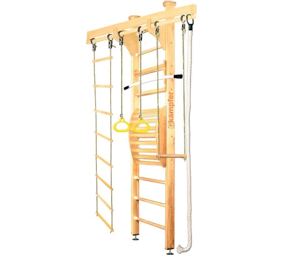 Шведская стенка Kampfer Wooden Ladder Maxi Ceiling, №1 натуральный, стандарт K03624004