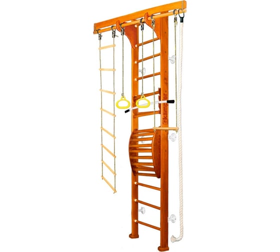 Шведская стенка Kampfer Wooden ladder Maxi Wall, №3 классический, высота 3 м, белый K03625007