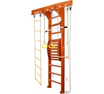 Шведская стенка Kampfer Wooden ladder Maxi Wall, №4 вишневый, стандарт, белый K03625010