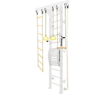 Шведская стенка Kampfer Wooden ladder Maxi Wall, №6 жемчужный, высота 3 м, белый K03625013