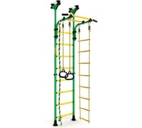 Шведская стенка Kampfer Strong kid Ceiling, зеленый/желтый, стандарт K00194006