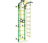 Шведская стенка Kampfer Strong Kid Wall, зеленый/желтый, высота +26 см K00195001