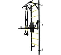 Профессиональная шведская стенка Kampfer Germes Powerful черный/желтый K08617001