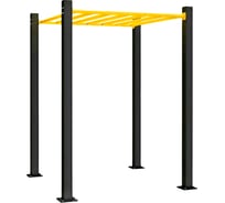 Рукоход Воркаут Kampfer Single-level Handle Workout 3-3 черный/желтый K08824001