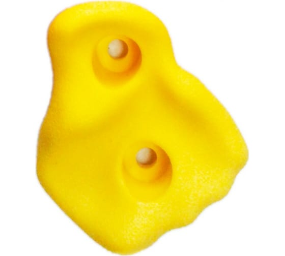 Пластиковый зацеп для скалодрома Kampfer, 1 шт., цвет желтый K05805002 1