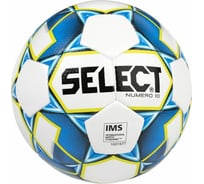 Футбольный мяч ATEMI SELECT NUMERO 10 IMS, 810508-020 белый/синий/зеленый, размер 5 00-00005866