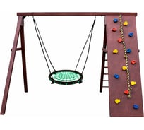 Спортивно-игровой комплекс Kampfer Rocky, гнездо малое, зеленое K06710003