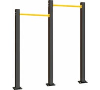 Турник Воркаут Kampfer Two-section Crossbar Workout 2-1 черный/желтый K08812001