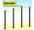 Турник Воркаут Kampfer Three-section Crossbar Workout 2-2 черный/желтый K08813001 2