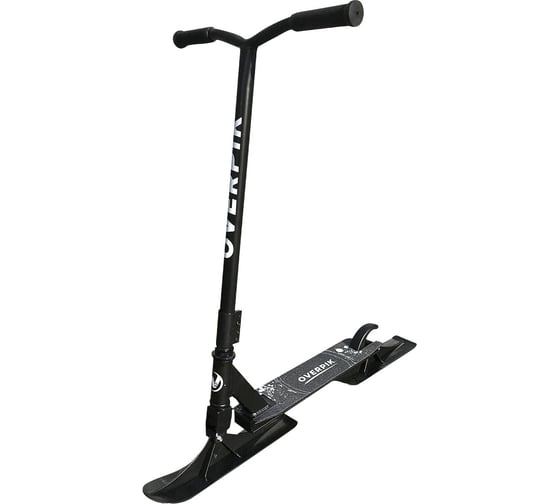 Трюковый самокат Nonstopika Overpik с лыжами (Black) overblackski 1