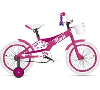 Велосипед STARK Tanuki 16 Girl, 2021 г, розовый/фиолетовый HQ-0004371
