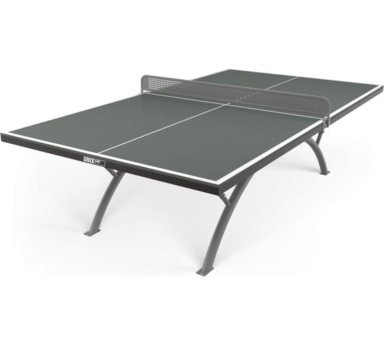 Антивандальный теннисный стол UNIXFIT UNIX Line 14 mm SMC, Grey/Grey 00-00007512 1