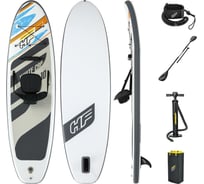 SUP-доска-каяк BestWay White Cap 305x84x12 см, со съемным сиденьем, насос, весло, 65341 BW 009009
