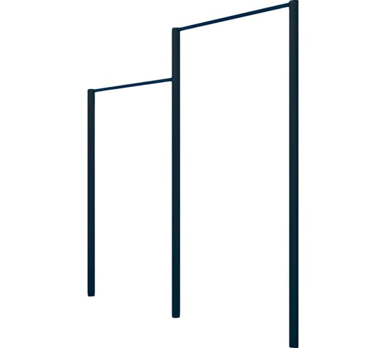 Турник Воркаут Kampfer Two-level Crossbar Light Workout 2-5 черный/желтый K08816001