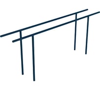 Брусья Воркаут Kampfer Classic Bars Workout 3-8 черный/желтый K08829001