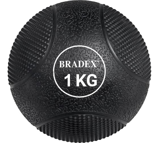 Резиновый медбол BRADEX 1 кг SF 0770 1