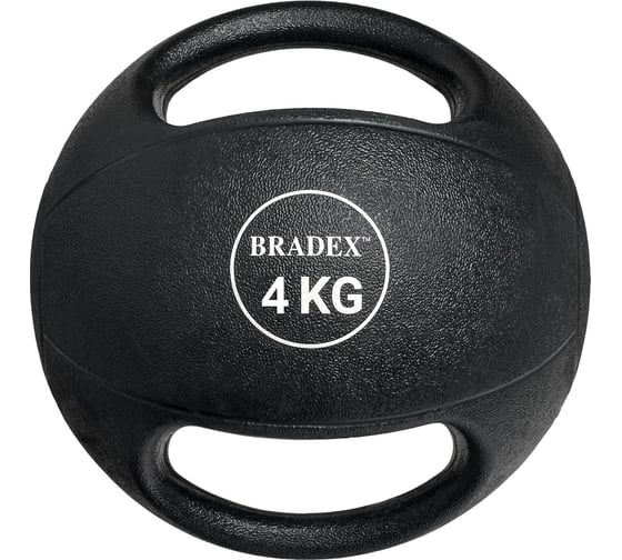 Резиновый медбол BRADEX 4 кг SF 0763