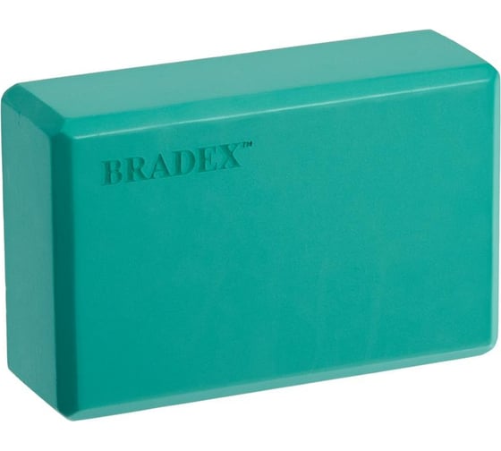 Блоки для йоги BRADEX бирюзовые, 2 шт. SF 0613