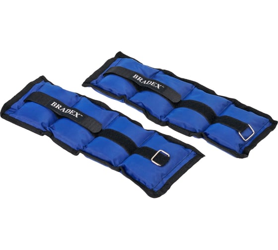 Утяжелители для рук и ног BRADEX 2 шт., 0.5 кг, синие SF 0740