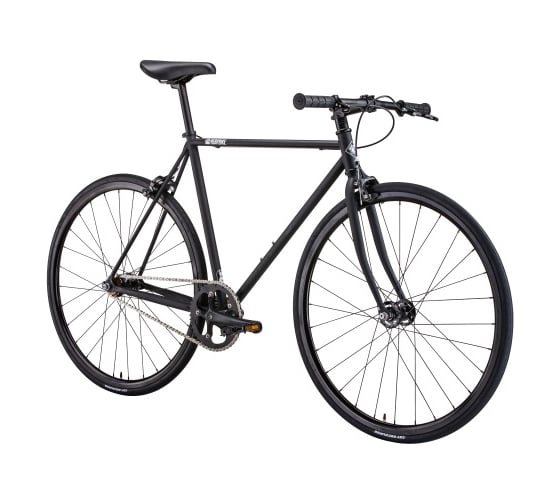 Велосипед BEARBIKE Madrid 700C, 1 скорость, рост 500 мм, черный матовый 1BKB1C181013