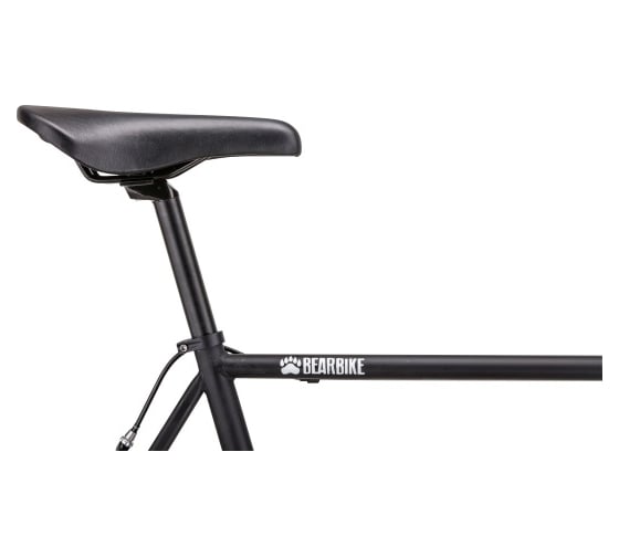 Велосипед BEARBIKE Madrid 700C, 1 скорость, рост 500 мм, черный матовый 1BKB1C181013