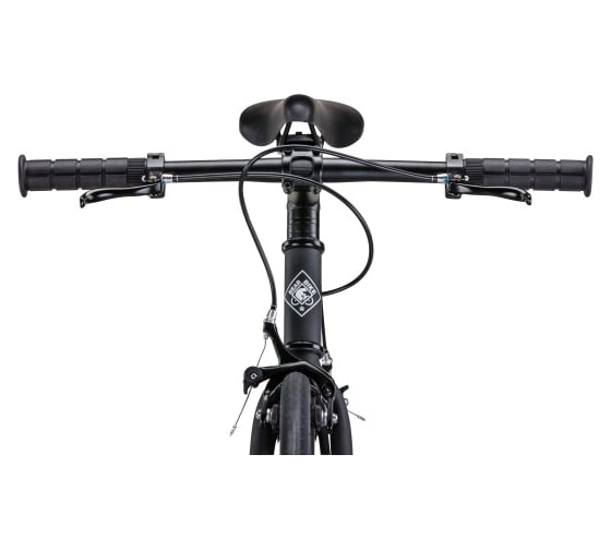 Велосипед BEARBIKE Madrid 700C, 1 скорость, рост 500 мм, черный матовый 1BKB1C181013