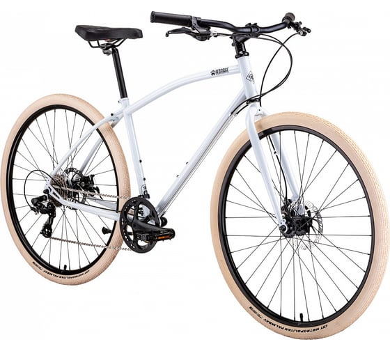 Велосипед BEARBIKE Perm 700C, 8 скоростей, рост 500 мм, белый 1BKB1C188Z06