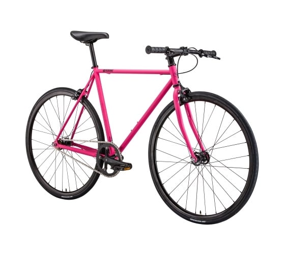 Велосипед BEARBIKE Paris 700C, 1 скорость, рост 500 мм, розовый матовый 1BKB1C181001